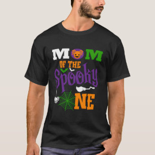 T-shirt Maman Halloween 1Er Anniversaire Matching Famille 