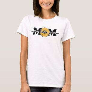 T-shirt Maman I Love You Sunflower sublimation-43250