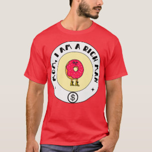 T-shirt Maman je suis un homme riche vintage