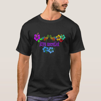 T-shirt Maman Je t'aime en hongrois Anya szeretlek Mère