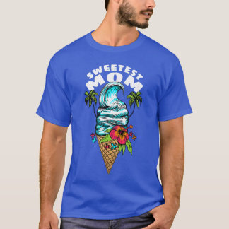 T-shirt Maman la plus mignonne Citation drôle vintage rétr