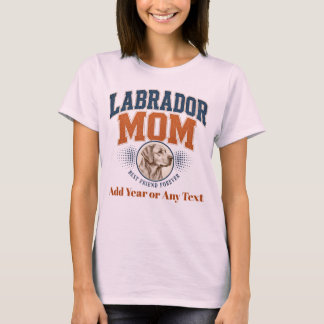 T-shirt Maman Labrador personnalisable, Cadeau personnalis