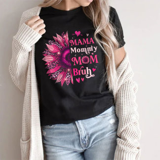 T-shirt Maman Maman Maman Bruh, Maman Slang Cadeau