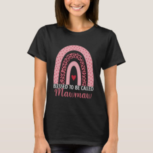T-shirt Maman Mignonne Grand-Mère Heureuse D'Être Appelée