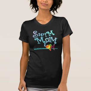 T-shirt maman natation Personnaliser