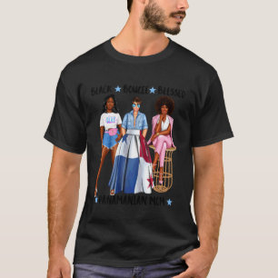 T-shirt Maman panaméenne noire latine d'Afro-Panama maman