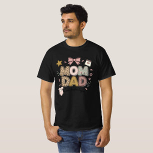 T-shirt Maman Papa Un Nouveau Chapitre Commence Conception
