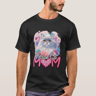 T-shirt Maman persane Chat persan Maman chat