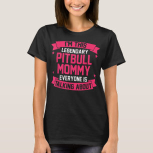 T-shirt maman Pitbull