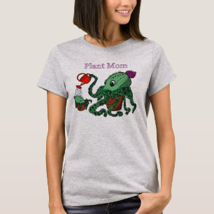 T-shirt Maman plante