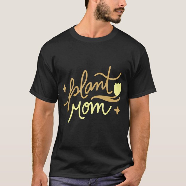 T-shirt Maman plante (Devant)