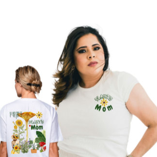 T-shirt Maman plante, fête des mères