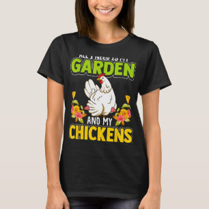 T-shirt Maman poule jardinage Jardinier