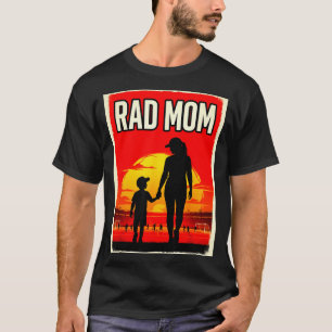 T-shirt Maman radicale mère et fils maman de footballeur c