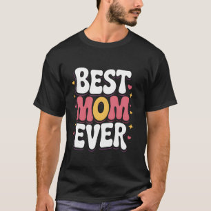T-shirt Maman Rétro Groovy de la Fête des Mères 2025 - Mei