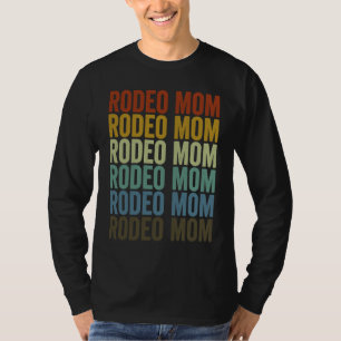 T-shirt Maman Rodéo Rodéo Occidental Country Cavalier de T