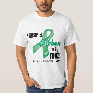 T-shirt Maman - ruban de Cancer de foie