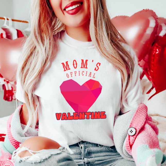 T-shirt Maman Saint Valentin (Créateur téléchargé)