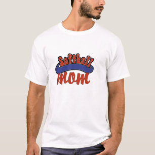 T-shirt maman softball