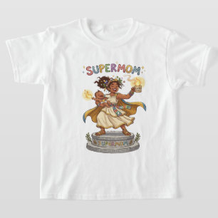 T-shirt Maman Super Drôle Déesse Grecque Maternité