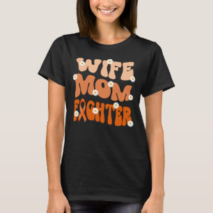 T-shirt maman super femme combattant le cancer du rein sen