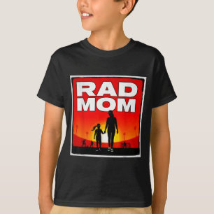 T-shirt Maman super maman et fille maman de footballeuse f