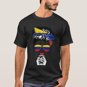 T-shirt Maman Vénézuélienne Café Fille Tante Vénézuélienne