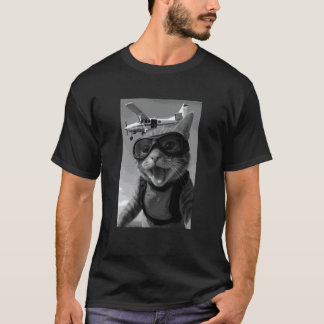 T-shirt Maman Zoo Amateur d'Animaux Plongeuse de Chat Drôl
