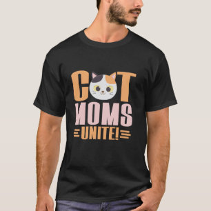 T-shirt Mamans de chats unissez-vous Maman de chat