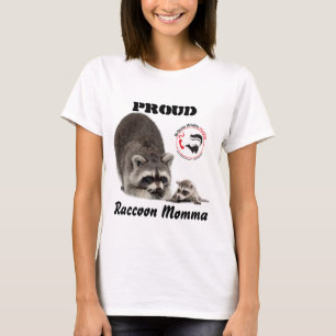 T-shirt Mamans fières de raton laveur