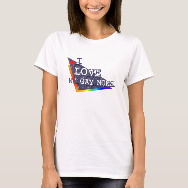 T-shirt mamans gaies (Devant)