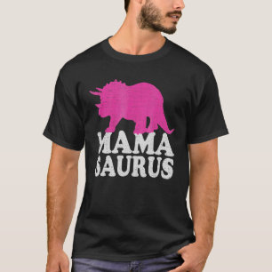 T-shirt Mamasaurus Cute Triceratops Dinosaur Maman