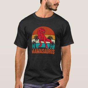 T-shirt Mamasaurus Dinosaur Rex Fête des mères Momma Mama