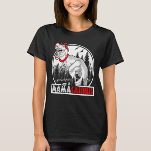 T-shirt Mamasaurus Rex Dinosaur Mama Saurus Famille Matchi