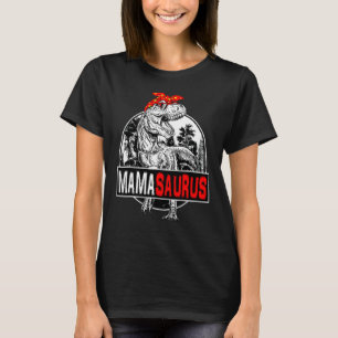 T-shirt Mamasaurus Rex Dinosaur Mama Saurus Family Matchin