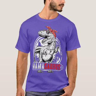 T-shirt Mamasaurus T rex Dinosaur Amusant Mama Saurus Mère