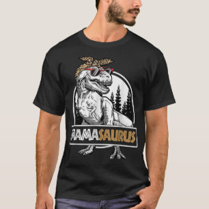 T-shirt Mamasaurus T Rex Dinosaur Mama Saurus Family Match