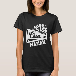 T-shirt Mamaw Grand-mère Mamaw de pom-pom girl Mamaw _