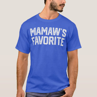 T-shirt MamawS Favorite Funny Grandparent Grandchild Vinta