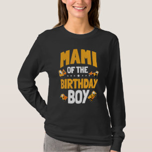 T-shirt Mami De L'Anniversaire Garçon Anniversaire Travail