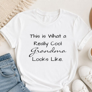 T-shirt Mamie Cool Cadeau d'anniversaire de Mamie drôle