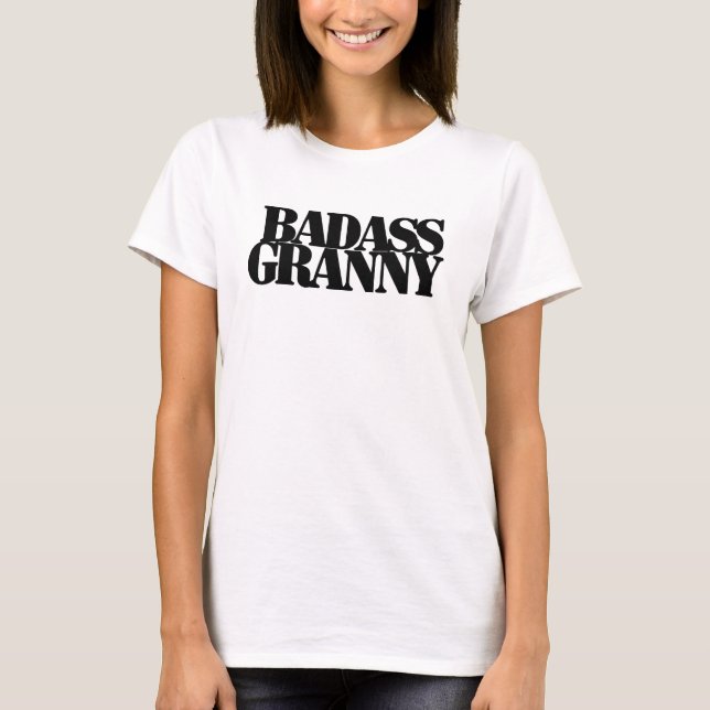 T-shirt Mamie de Badass (Devant)