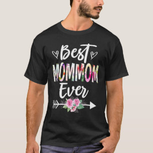 T-shirt Mamie Meilleure Mommom Jamais Fête Des Mères Fleur