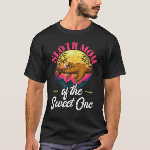 T-shirt Mammal Lazy Animal Sloth Maman Mère Lente