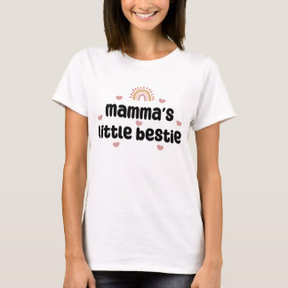 T-shirt Mamma's Little Bestie - pour Maman & Baby