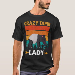 T-shirt Mammifère De Lady Tapir D'Amérique Du Sud Faune