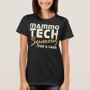 T-shirt Mammo Tech Squezing Pour Une Cause
