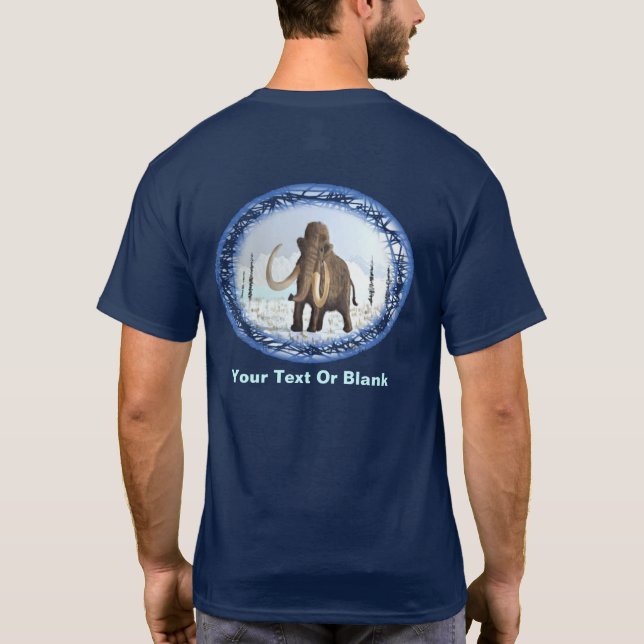 T-shirt Mammoth laineux (Dos)