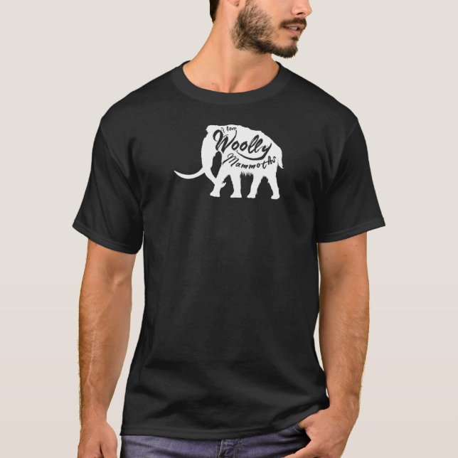 T-shirt Mammoth laineux (Devant)
