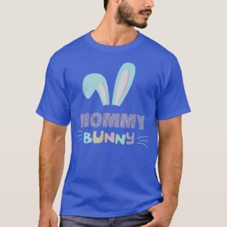 T-shirt Mammy Bunny dimanche de Pâques chrétienne montée r